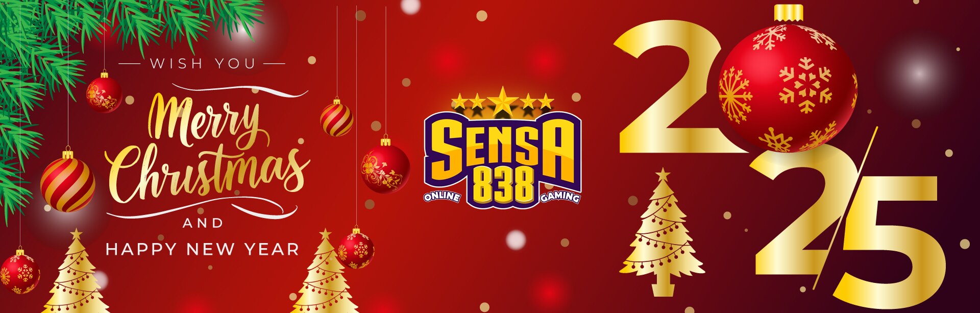 MERRY CHRISTMAS AND HAPPY NEW YEAR 2025 SENSA838